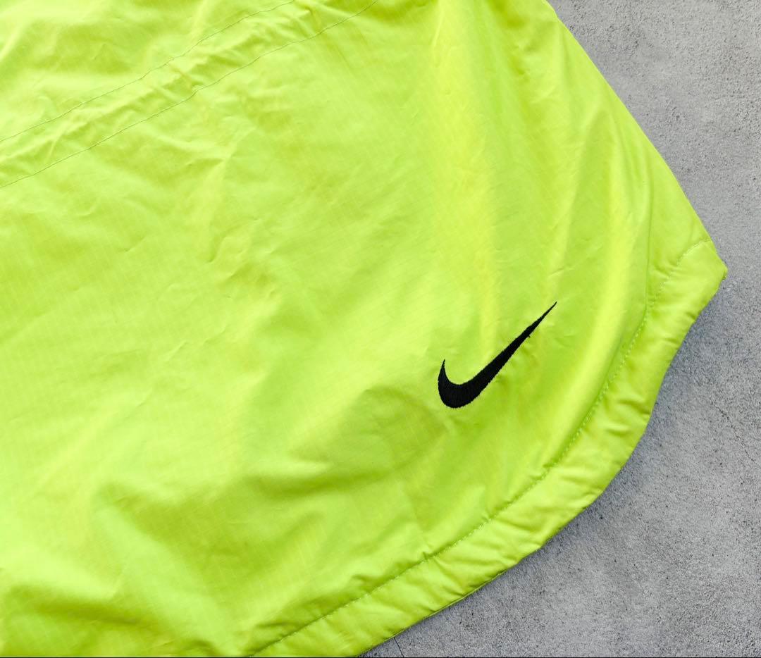 90s Nike ACG ライムグリーン蛍光色アウターＬプルオーバータイプ