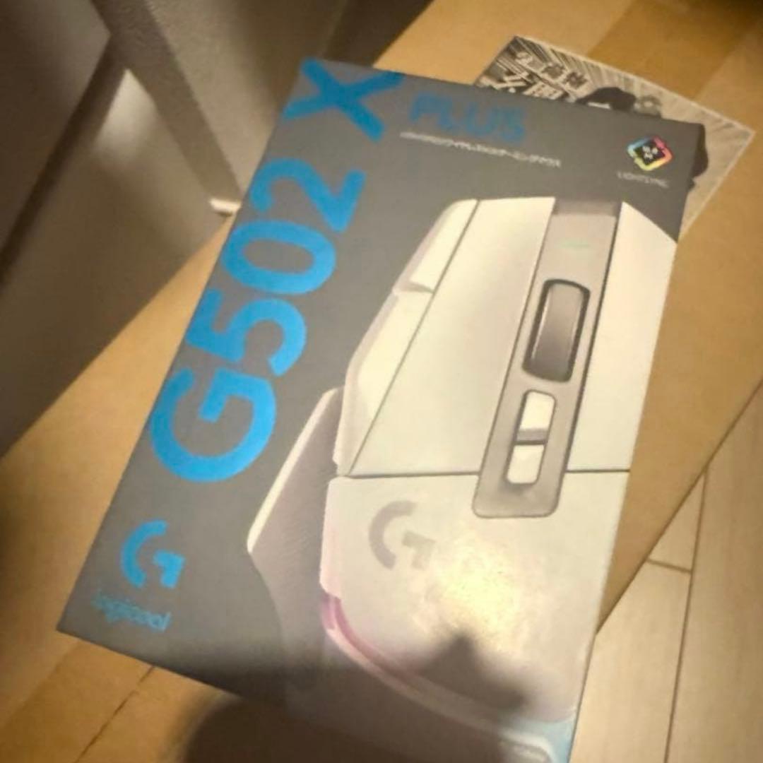 G502 X Plus ホワイト RGB ゲーミングマウス 本体