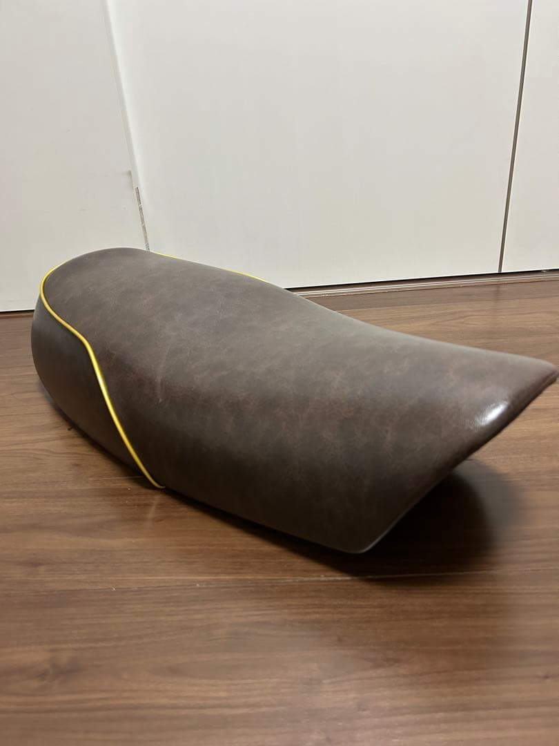 美品■K&H ダブルシート Bパイピング SR400/FI 10'〜最終5型まで