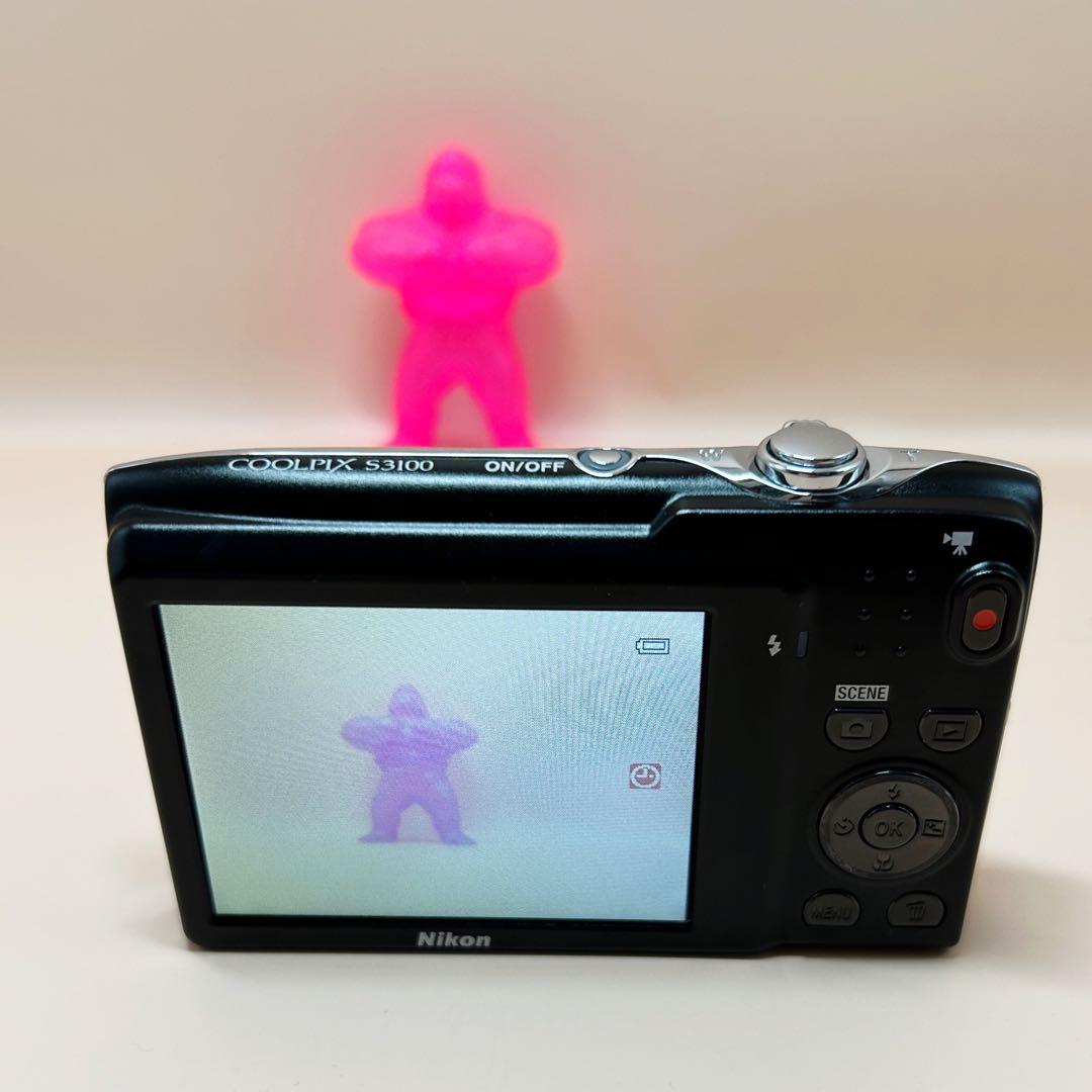 【美品/動作確認済み】Nikon COOLPIX S3100 シルバー