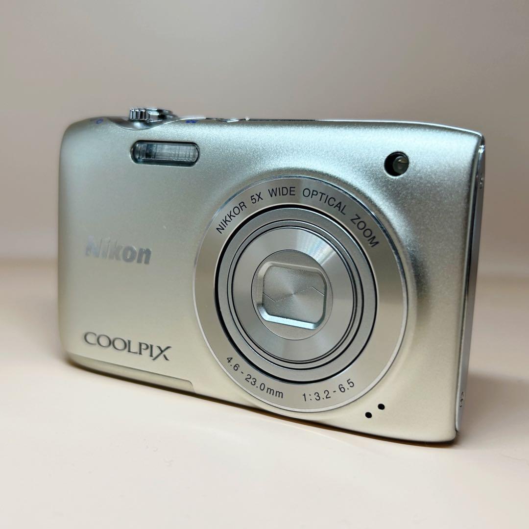 【美品/動作確認済み】Nikon COOLPIX S3100 シルバー