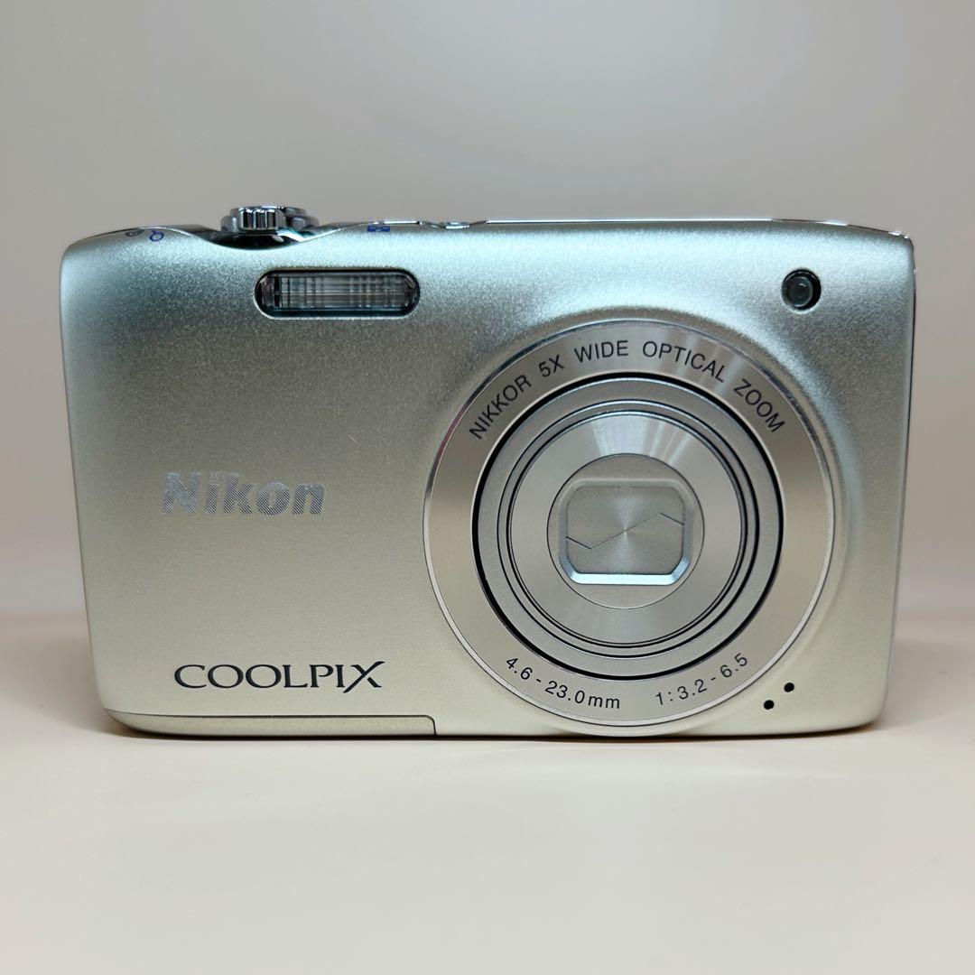 【美品/動作確認済み】Nikon COOLPIX S3100 シルバー