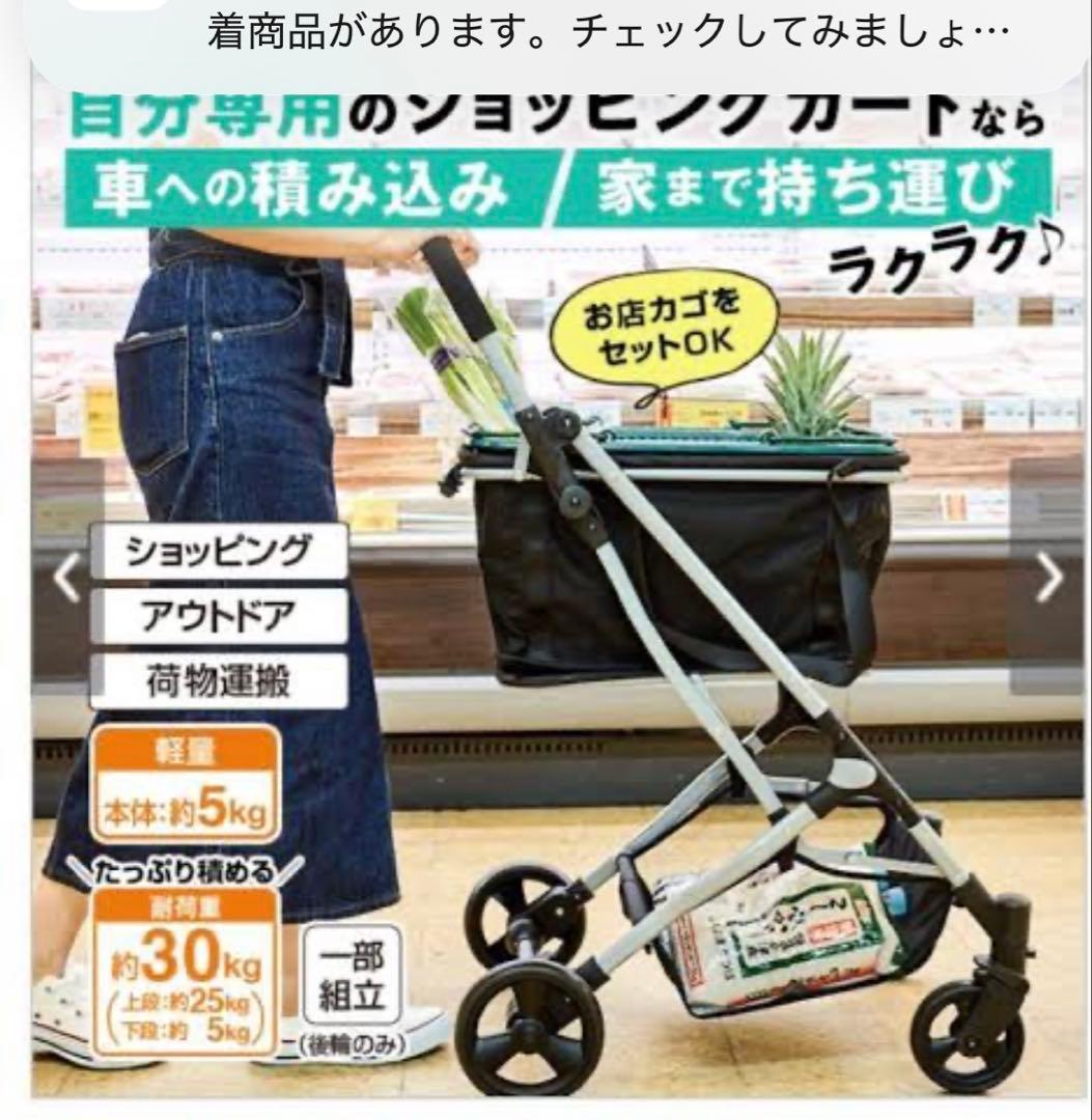 EcoCaエコカショッピングカート+保冷マイバッグセット　EC16