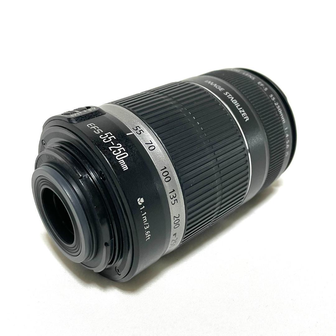 安心の手ぶれ補正☘️ EF-S 55-250mm 望遠ズームレンズ コンパクト✨