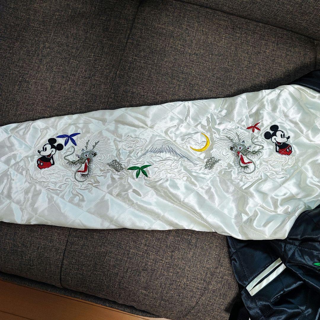 【新品未使用 】 リバーシブル ミッキーマウス スカジャン L
