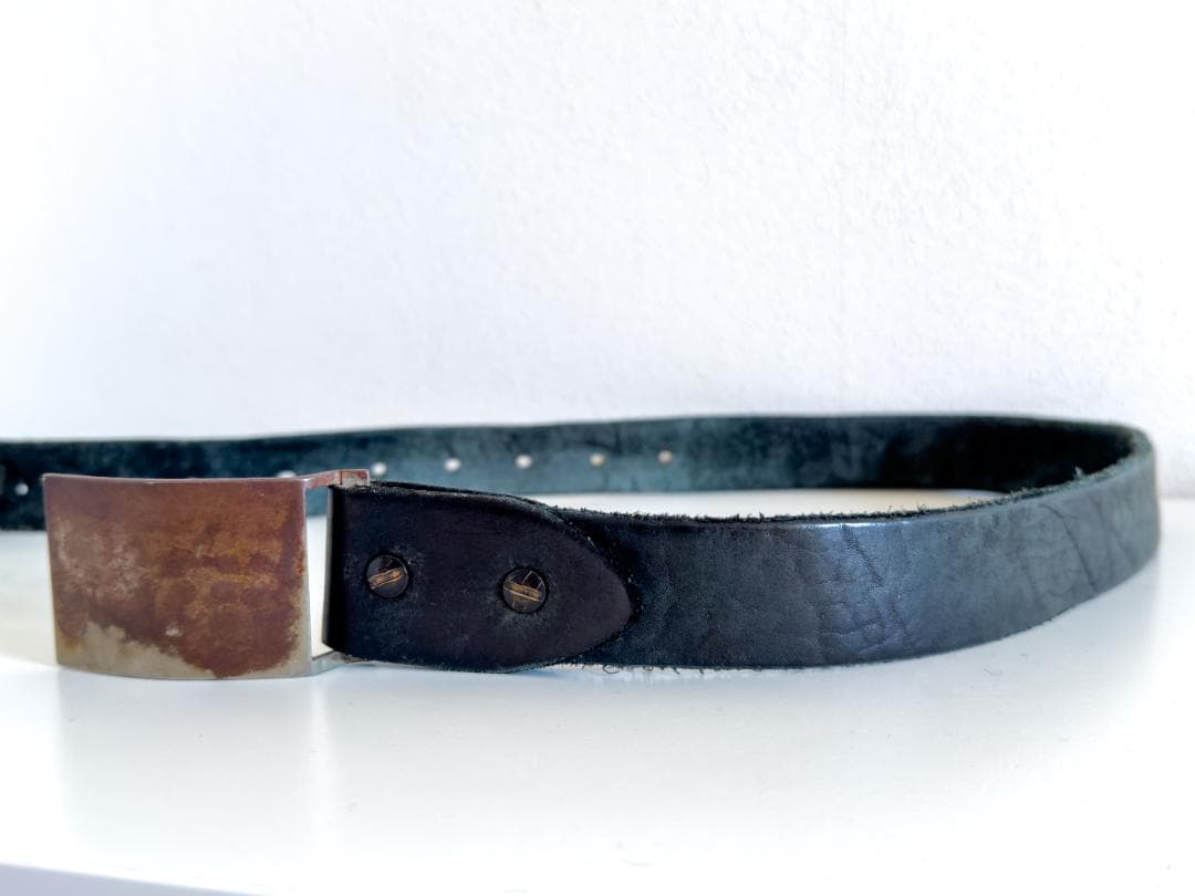 ISAMU KATAYAMA BACKLASH バックルレザーベルト