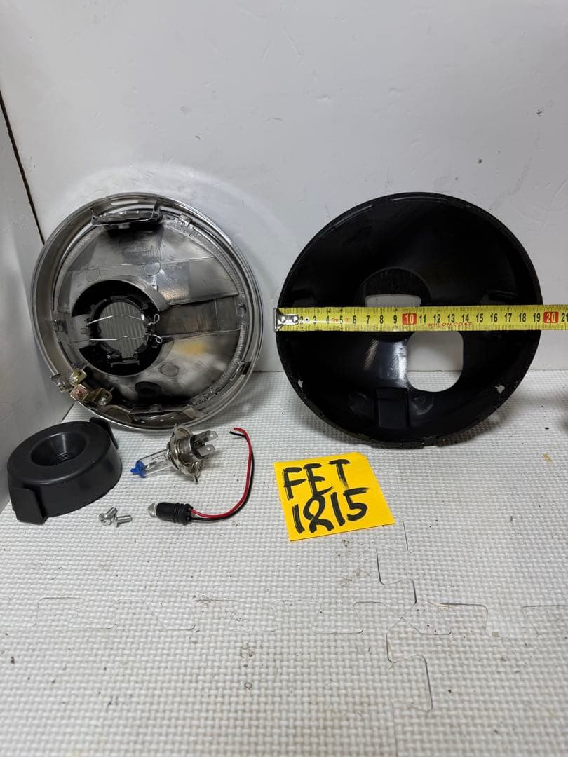 当時物FET180π凹みレンズ付きヘッドライト/検索CIBIEシビエ マーシャル