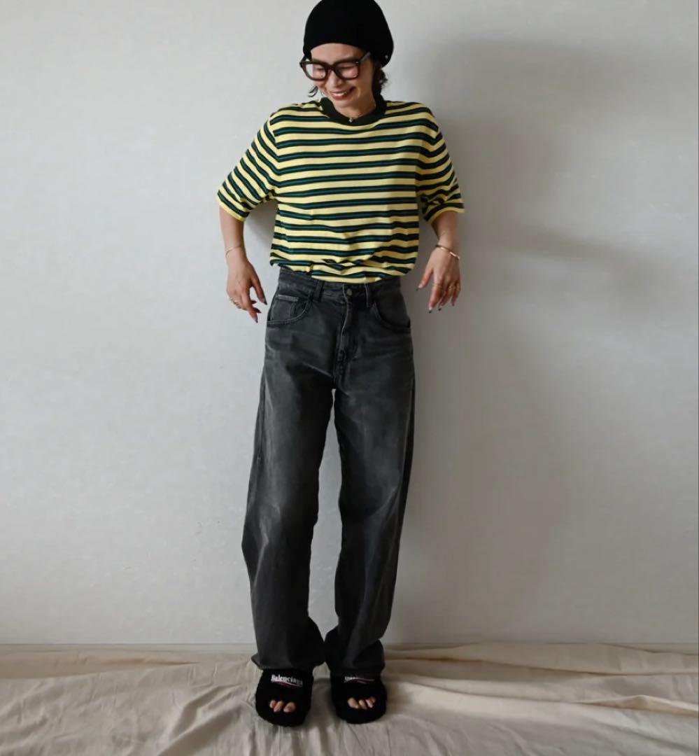 chiiiibag 【Midlize Wide Denim】 size38