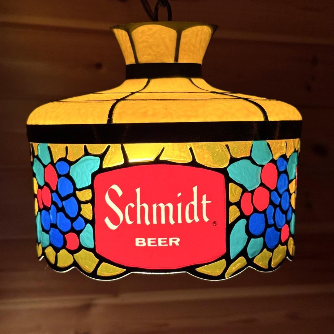 Schmidt BEER ライトサイン ビンテージ PUB バー ランプ ライト