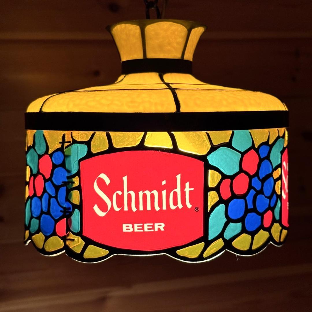 Schmidt BEER ライトサイン ビンテージ PUB バー ランプ ライト