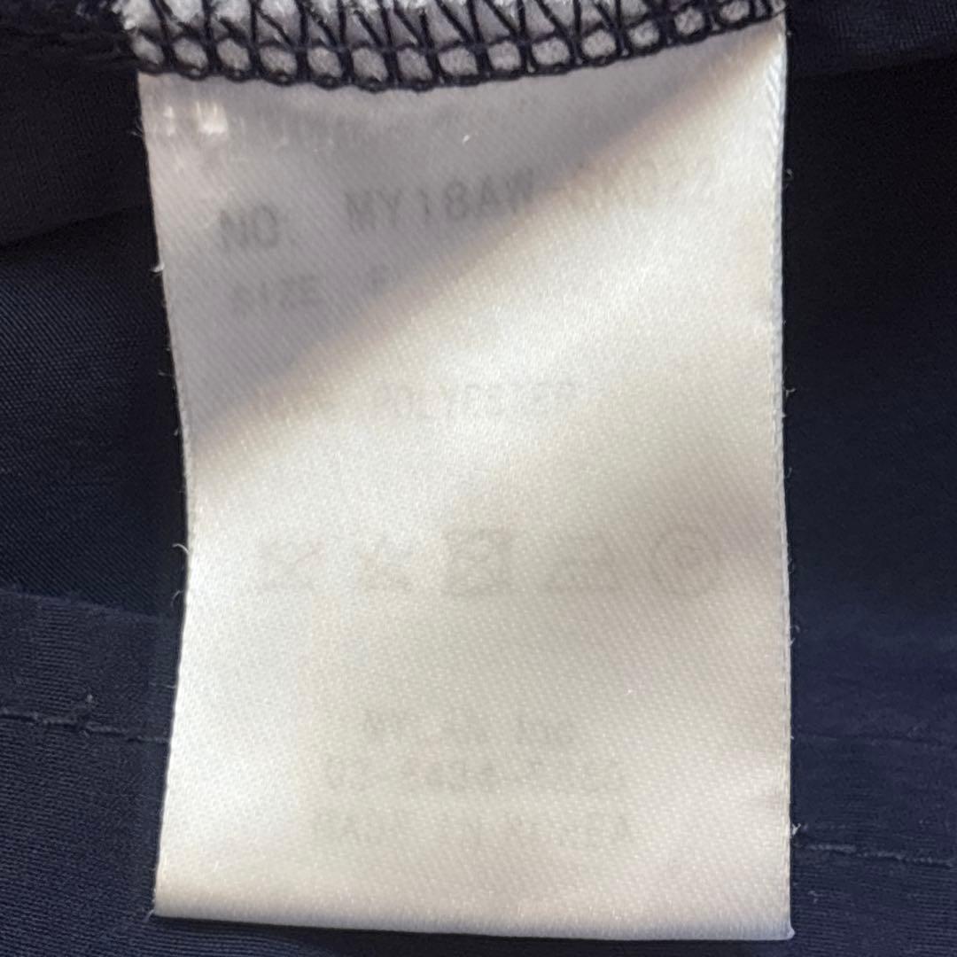 MYLAN マイラン チュール スカート マキシ丈 フレア ネイビー FREE