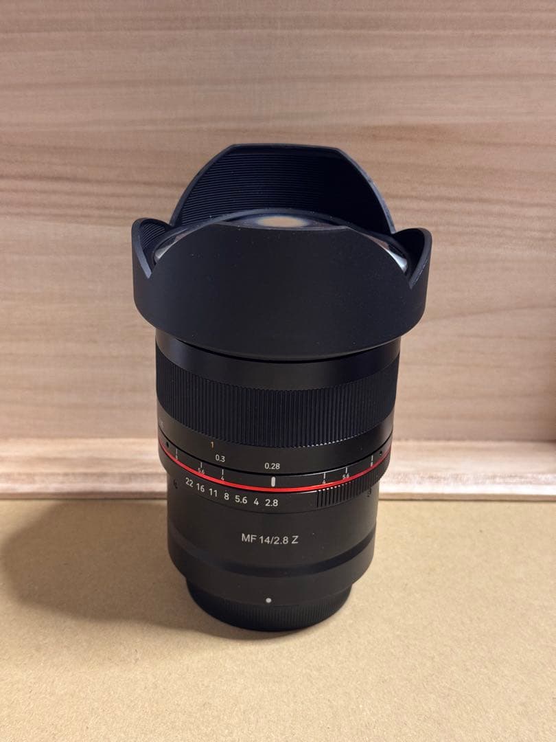 Samyang 14mm f2.8 zマウント 超広角 単焦点レンズ