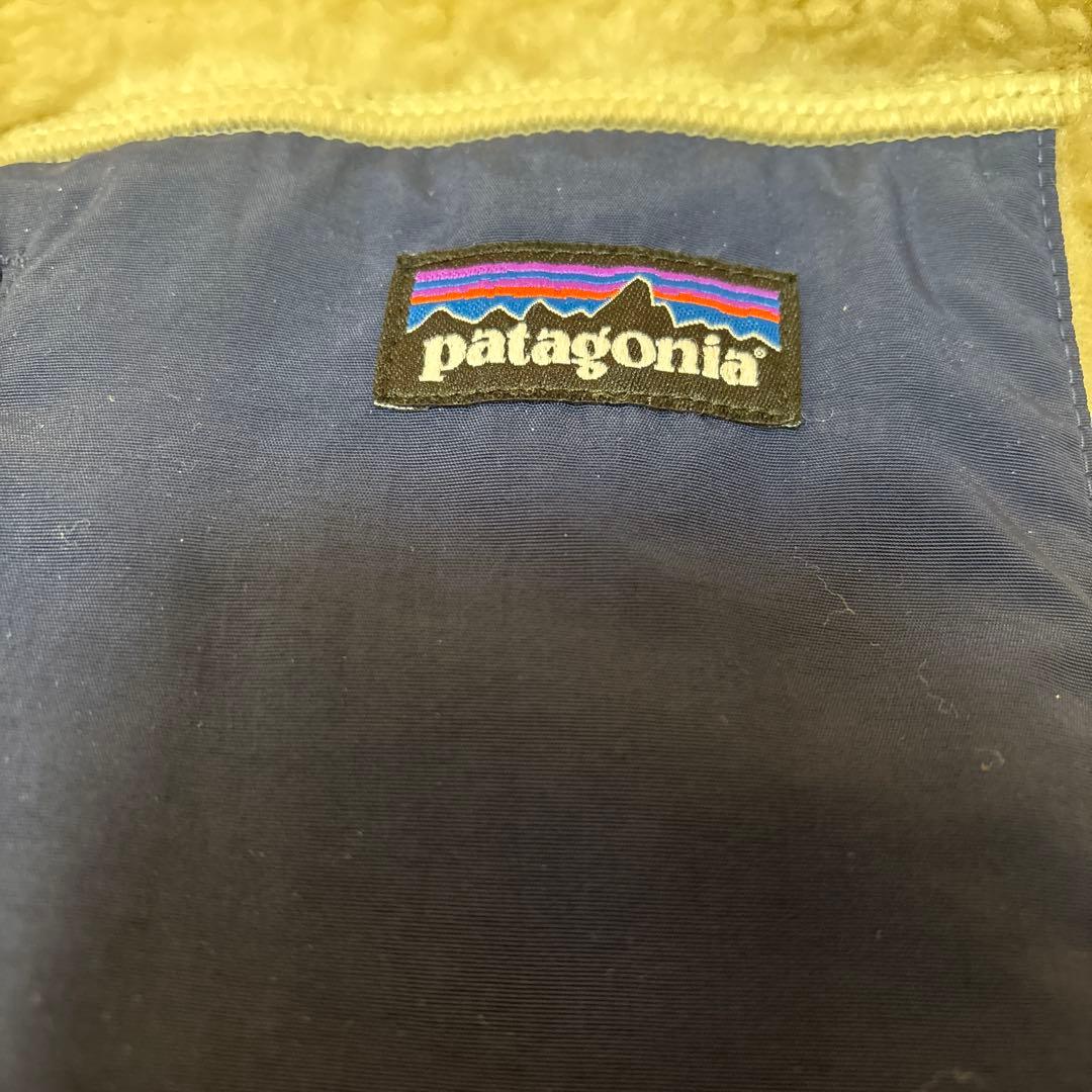 R*4様 patagonia フリースベスト ベージュ/ネイビー