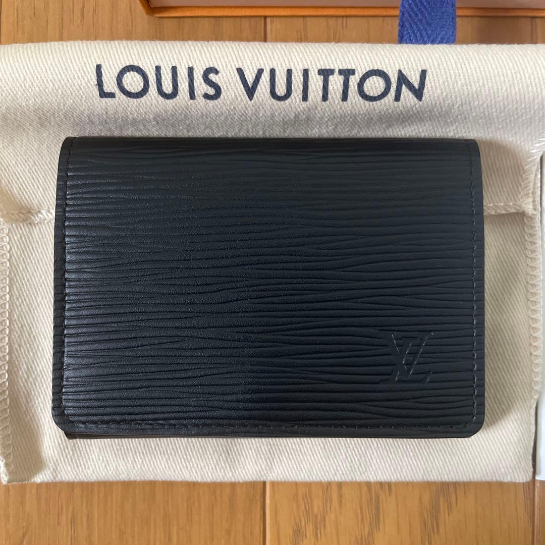 廃盤 新品未使用 Louis Vuitton ルイヴィトン エピ 名刺入れ