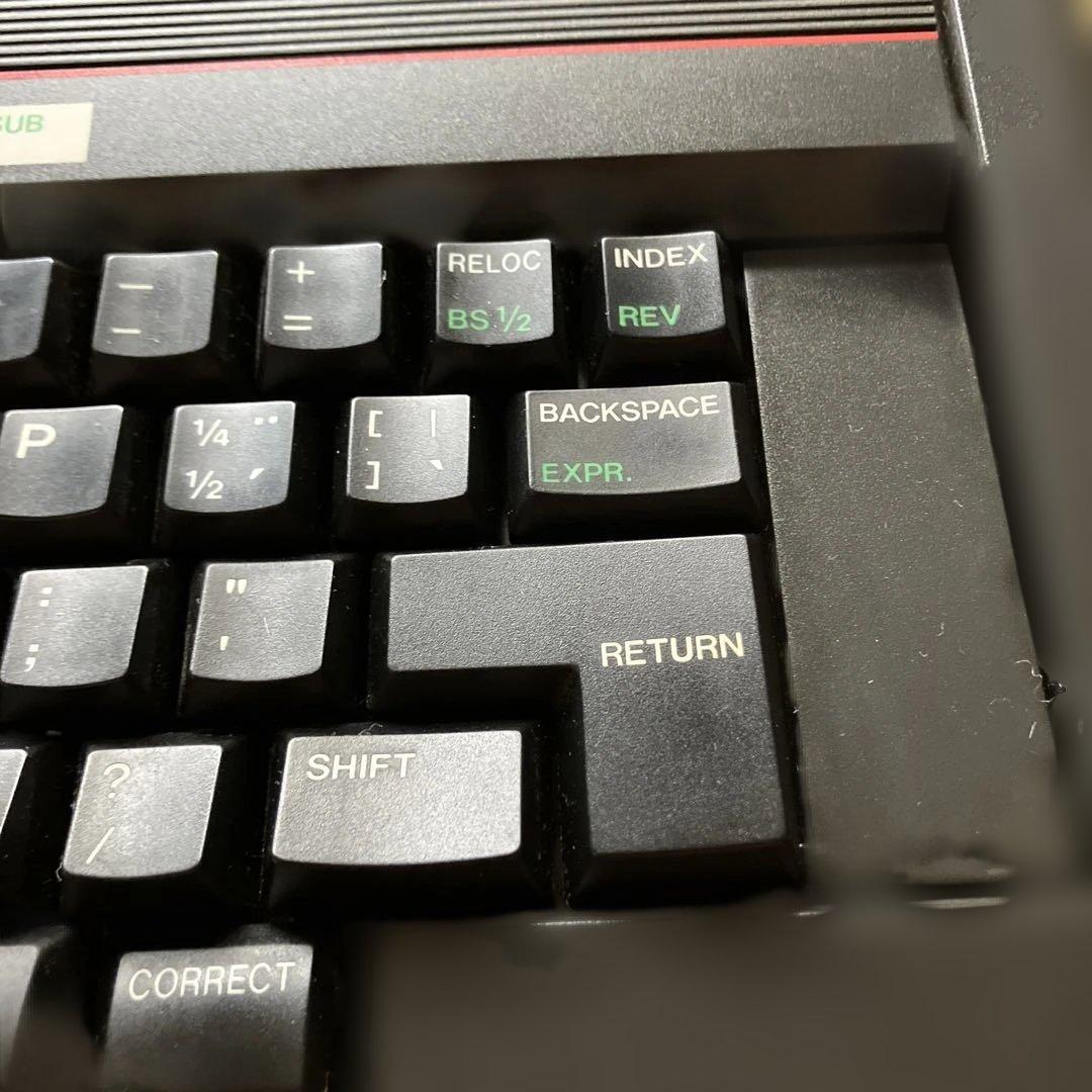 希少　brother WORDSHOT Ⅱ 電子タイプライターJP16-V10