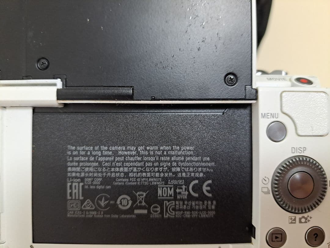 SONY a5000 18-55mmレンズ付き