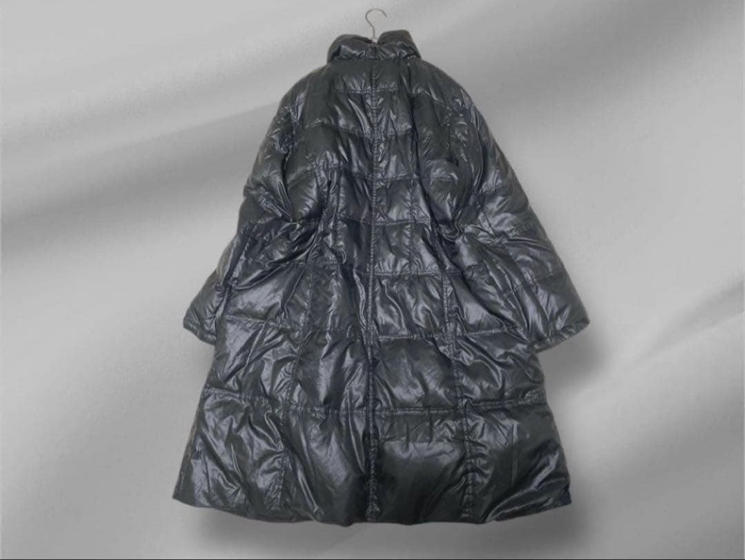 大きいサイズ！レリアンプラスハウス/リバーシブル無地✖️ノバチェック/ダウンコート