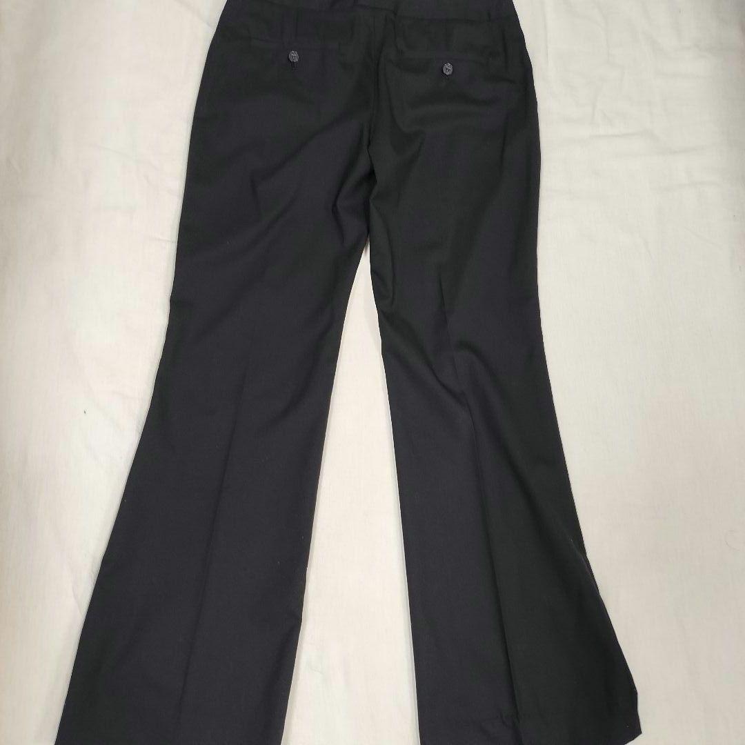 セオリー ノーカラージャケット フレアパンツ セットアップ　LANAI 黒