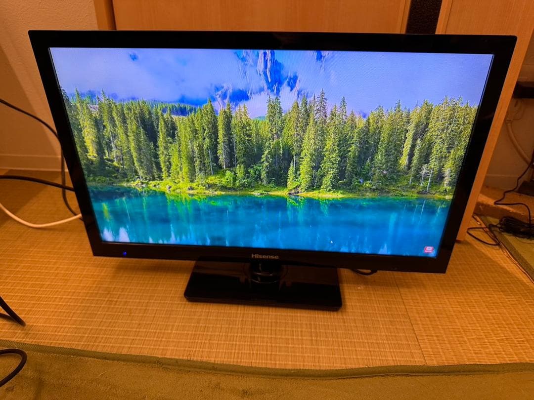 ハイセンス hisense 24型　テレビ HJ24K3120　17年製　映綺麗