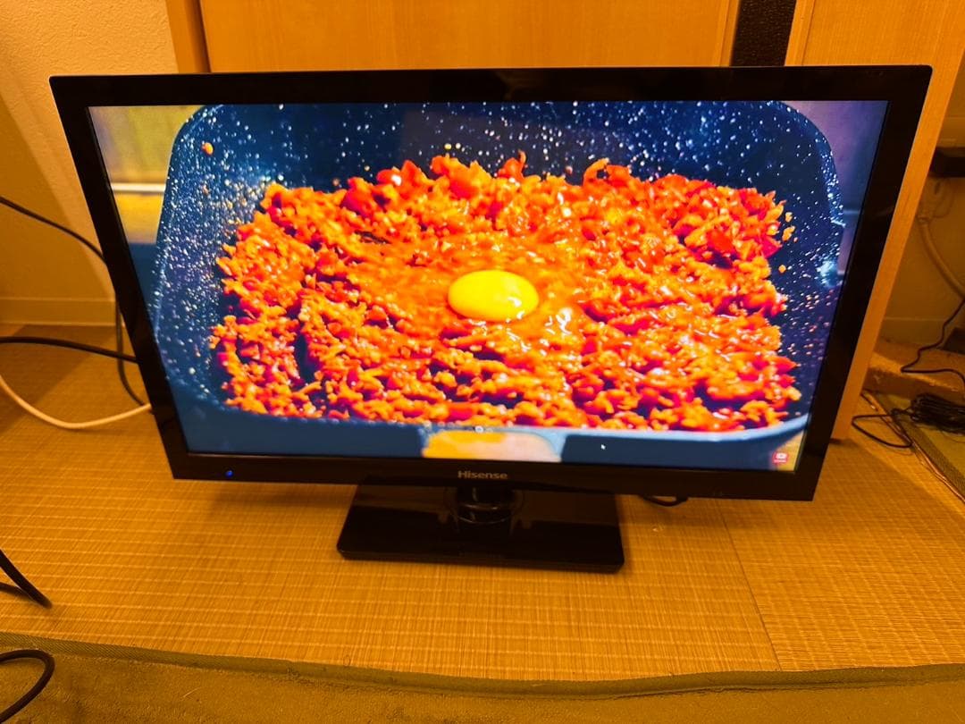 ハイセンス hisense 24型　テレビ HJ24K3120　17年製　映綺麗