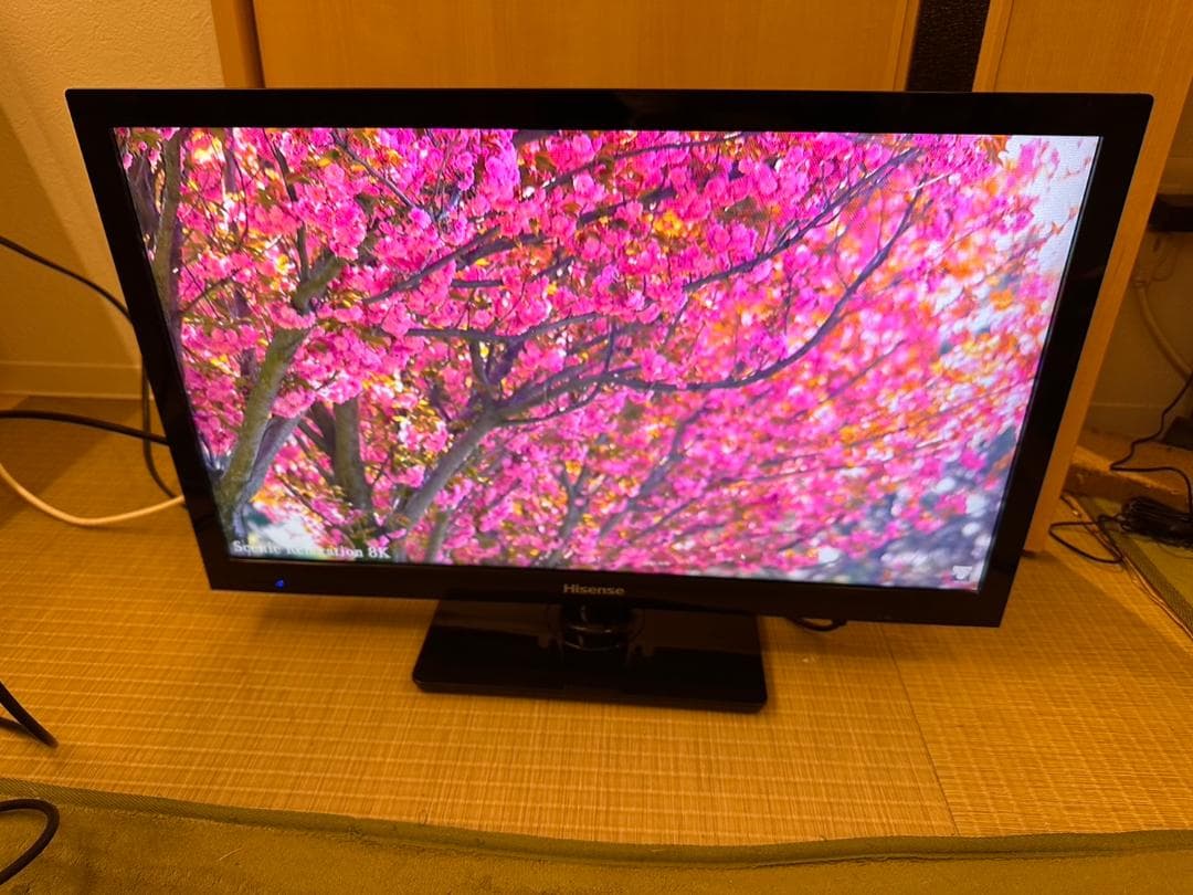 ハイセンス hisense 24型　テレビ HJ24K3120　17年製　映綺麗
