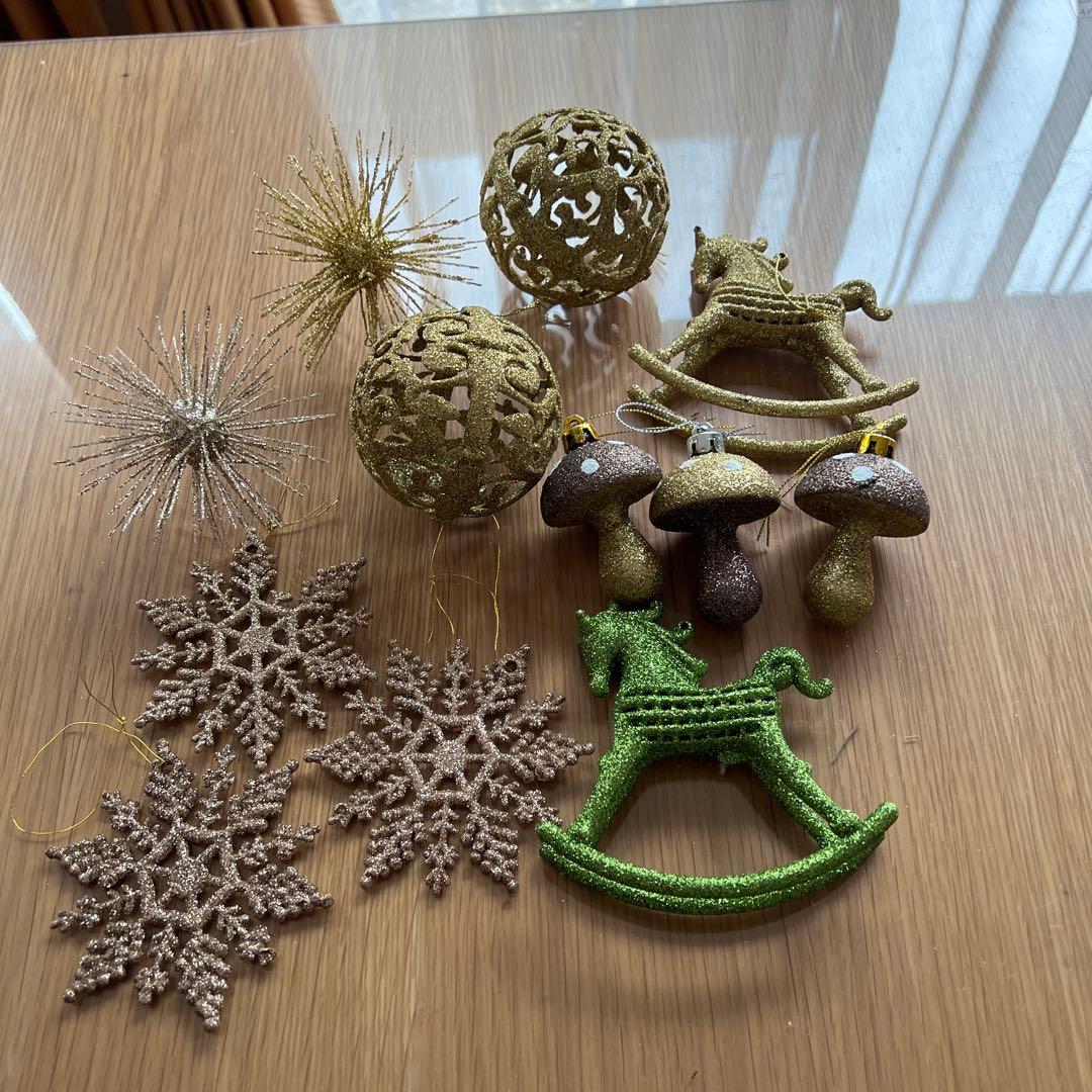 【ニトリ】クリスマスツリー210cm&オーナメントセット