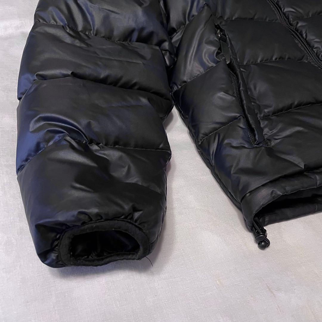 challenger ダウンジャケット　黒×紺　Lサイズ