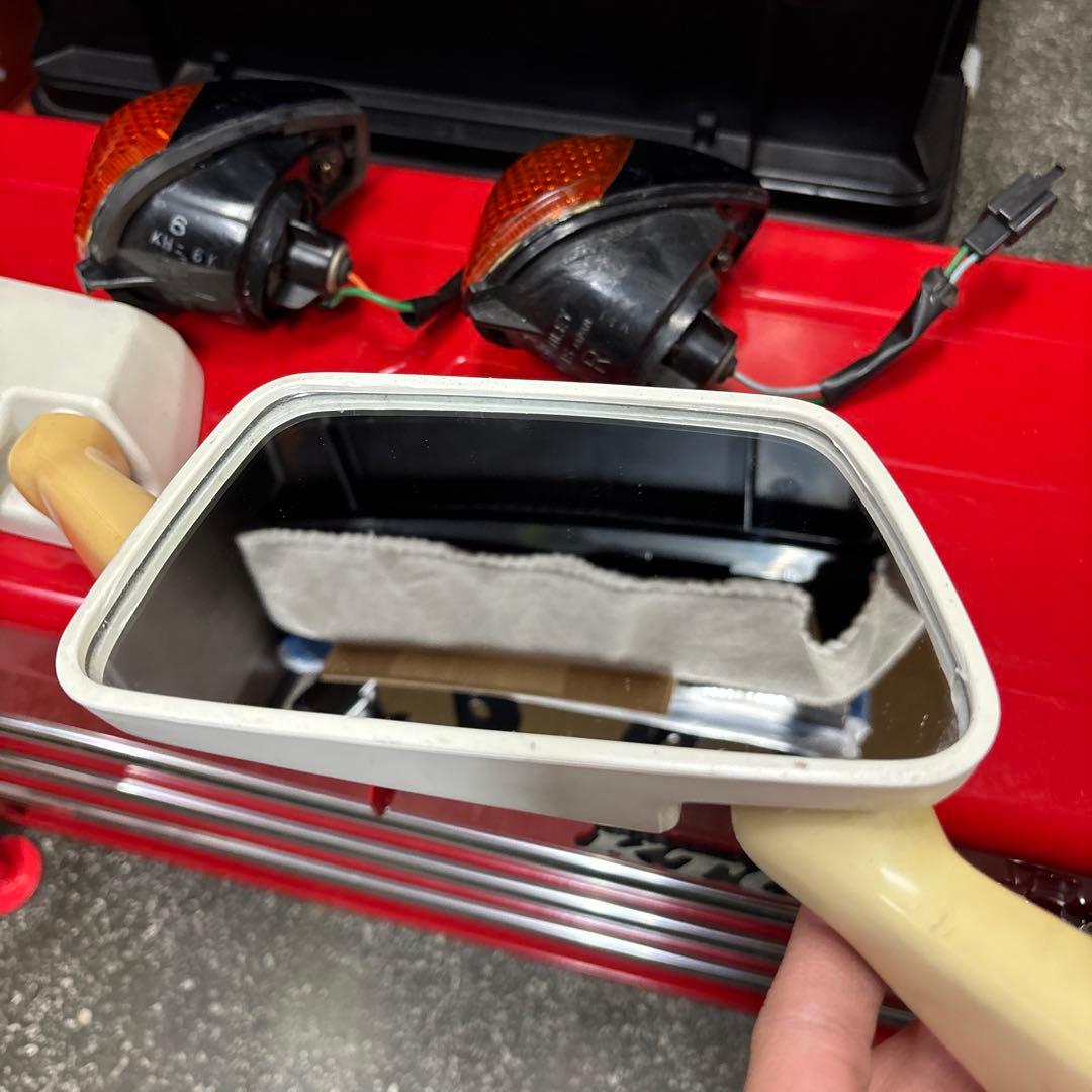 CBR400F エンデュランスF3 NC17 ミラー　ウインカー　左右　当時物