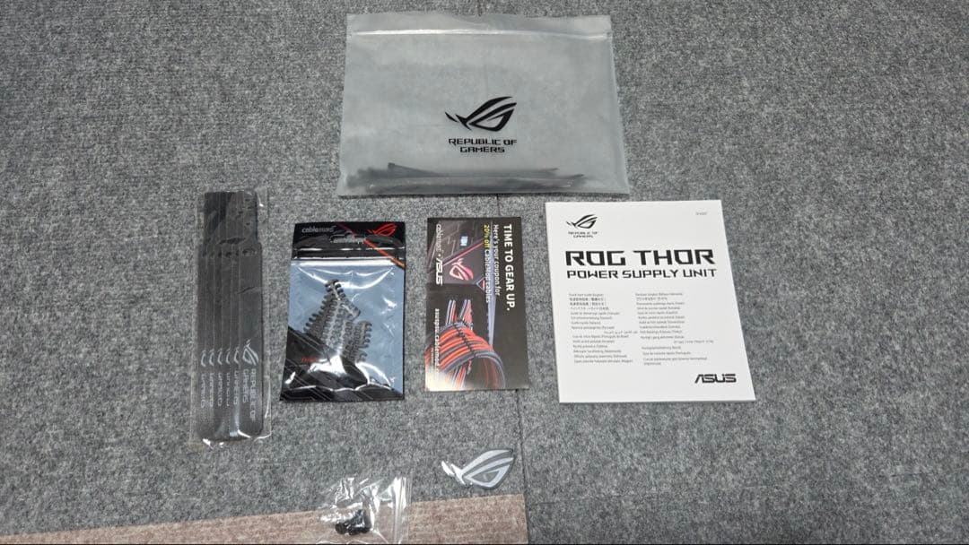 電源ユニット ASUS ROG THOR 1000W PLATINUM II