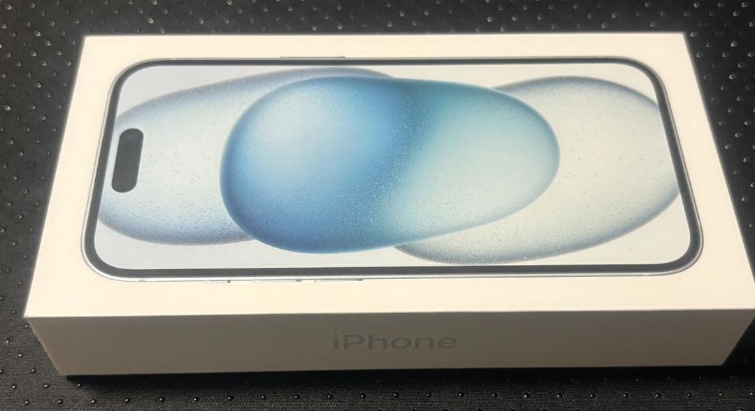 新品 iPhone15 ブルー 128GB 通電・動作確認済 初期化済み