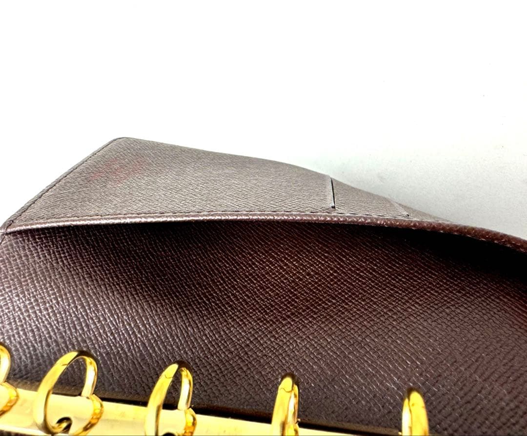 【美品】ルイヴィトン ダミエ 手帳 カバー アジェンダＰＭ