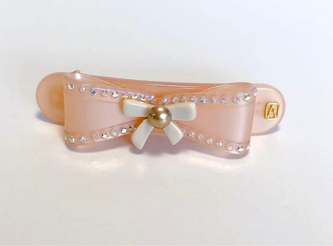 アレクサンドルドゥパリ　ミニバレッタ　ピンク　リボン　可愛い　ヘアアレンジ
