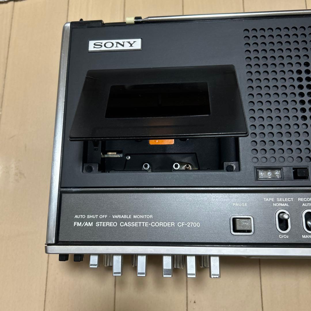 SONY カセットデンスケ CF-2700 + TA-1700