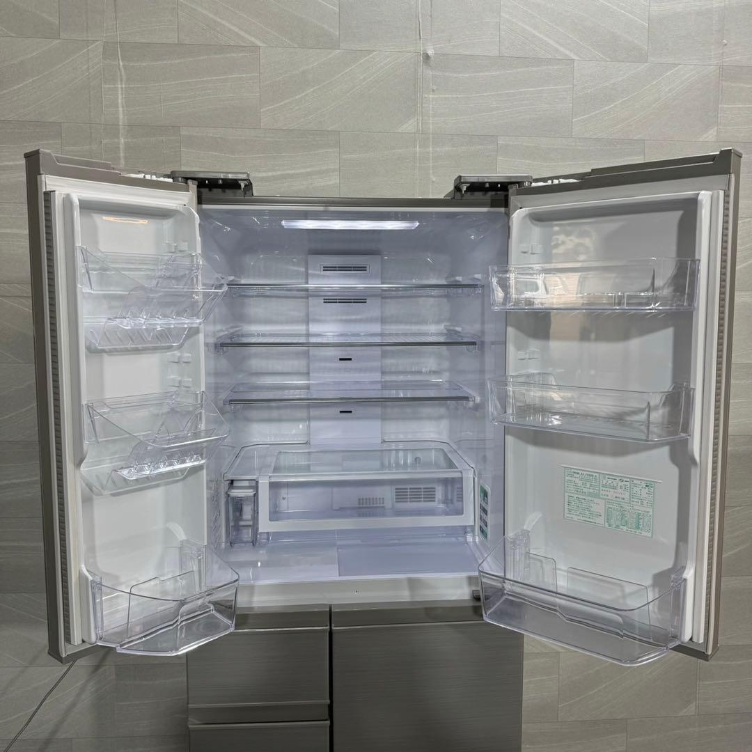 SHARP 大型冷蔵庫 大容量 502L 観音開き 6ドア d2551