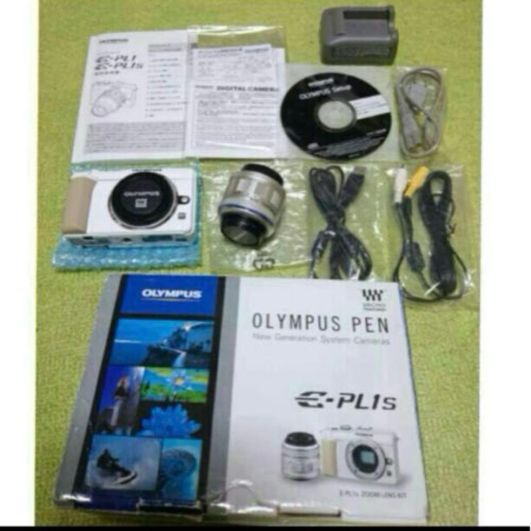 値下げ!OLYMPUS PEN E-PL1s 一眼レフ 白/white 送料込