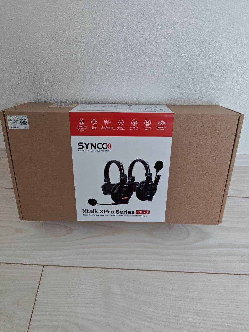 ✨1点物✨SYNCO XTALK XPRO2 ワイヤレスインカムヘッドセット