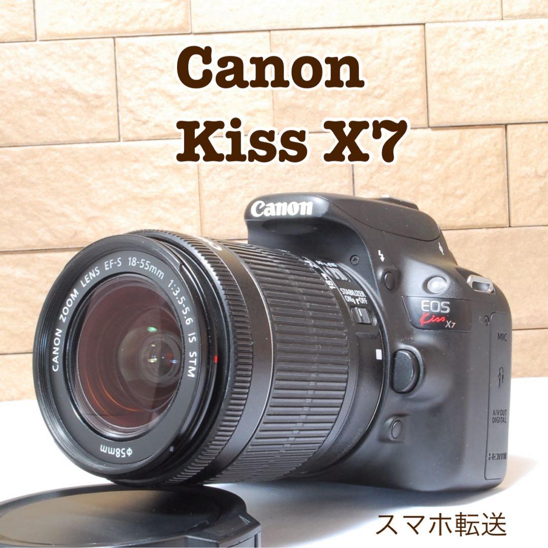 Canon EOS kiss X7 レンズキット カメラケース付き タッチパネル