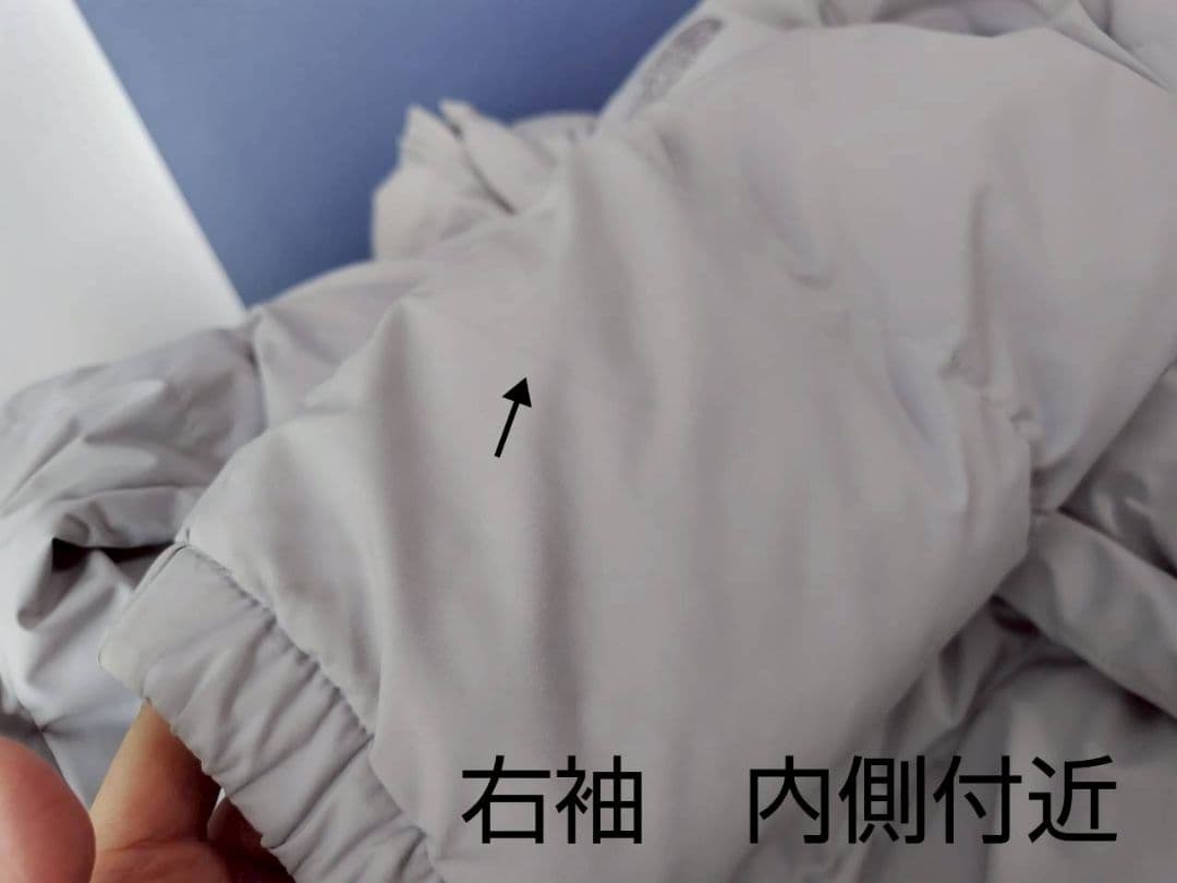 ノースフェイス　ダウン　ライトグレー　グレー　レディース　Sサイズ　アウター