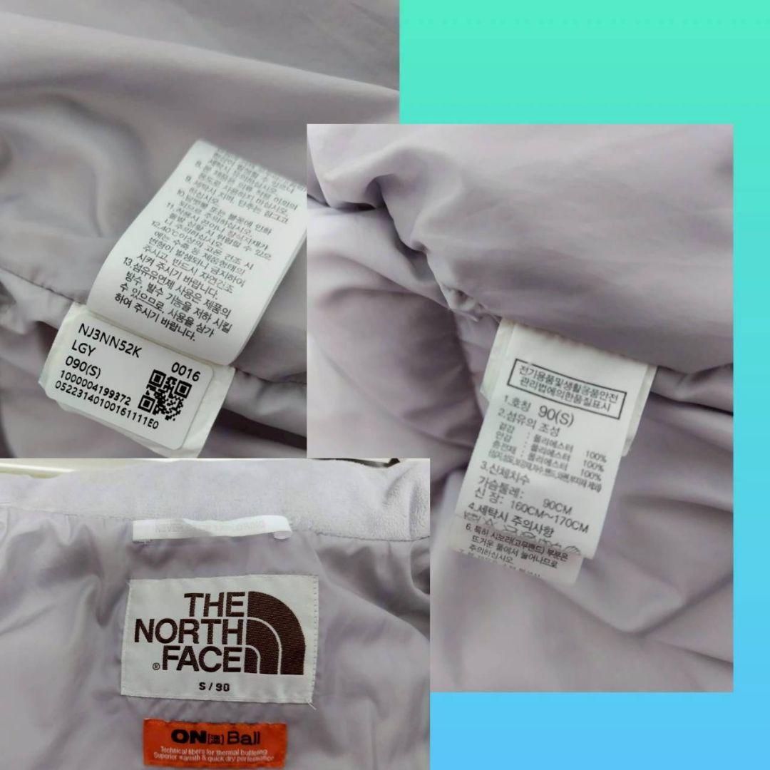 ノースフェイス　ダウン　ライトグレー　グレー　レディース　Sサイズ　アウター