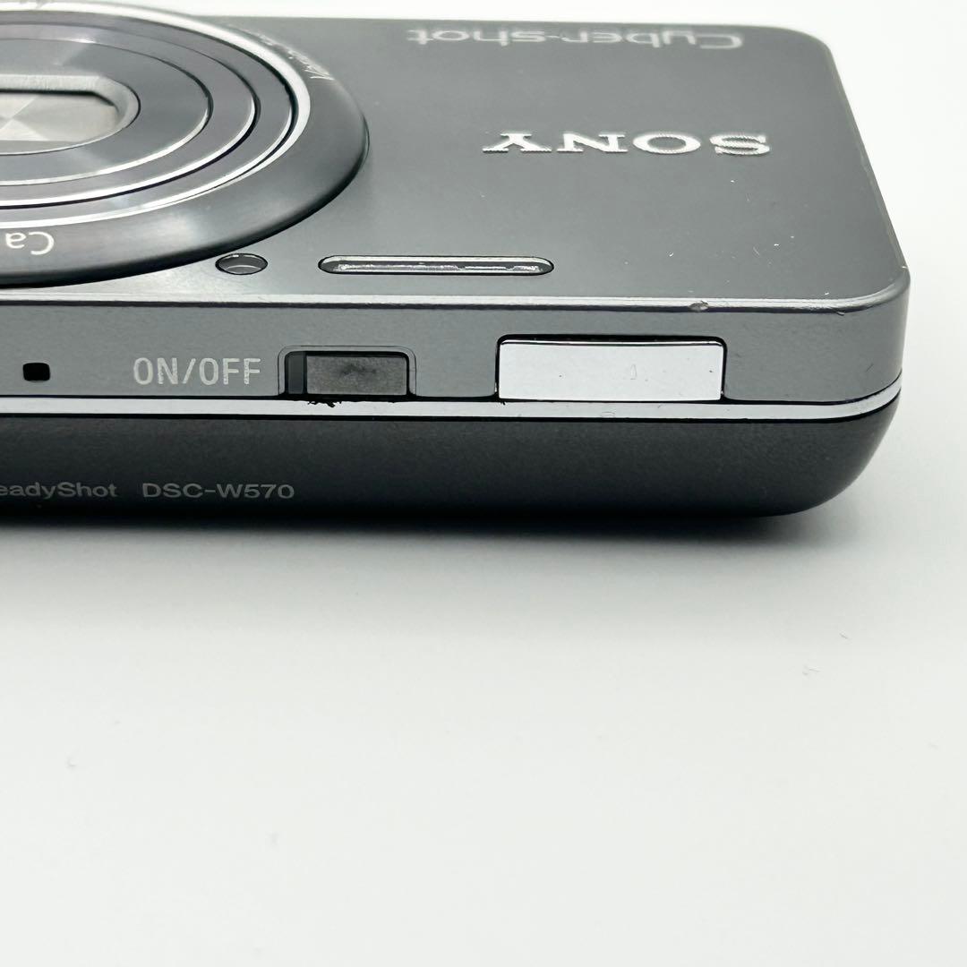 SONYソニーCyber-shot DSC-W570/Sシルバー★動作品