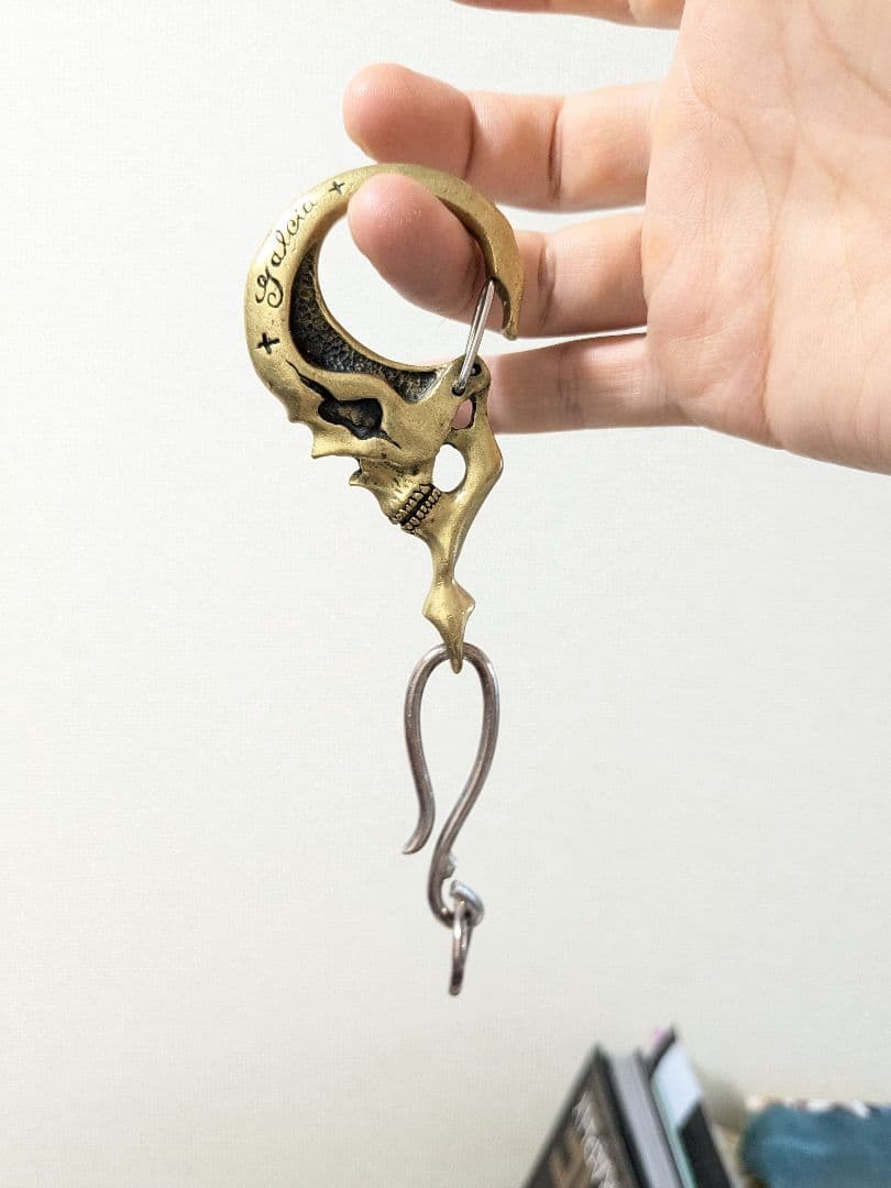 最終ガルシアブラス製フックとSilver製フック、丸カン