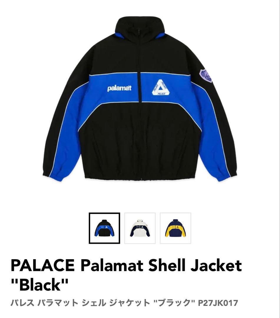 PALACE PROTEAM ジャケット Lサイズ 黒/青