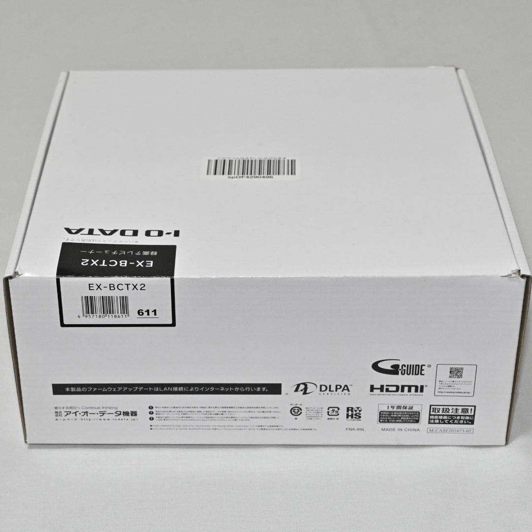 【美品】REC-ON（EX-BCTX2）地上BS110度CS録画テレビチューナー