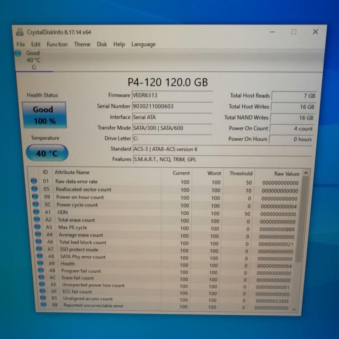 win11 省電力ミニパソコン esprimo b532 新品SSD メモリ8G