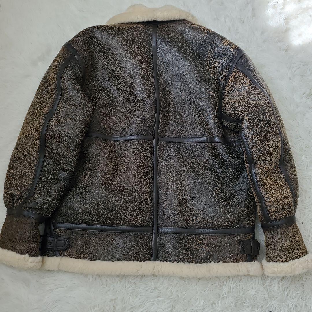 ⭐上西正輝⭐U.S.ARMY B-3 ムートンジャケット シープスキン