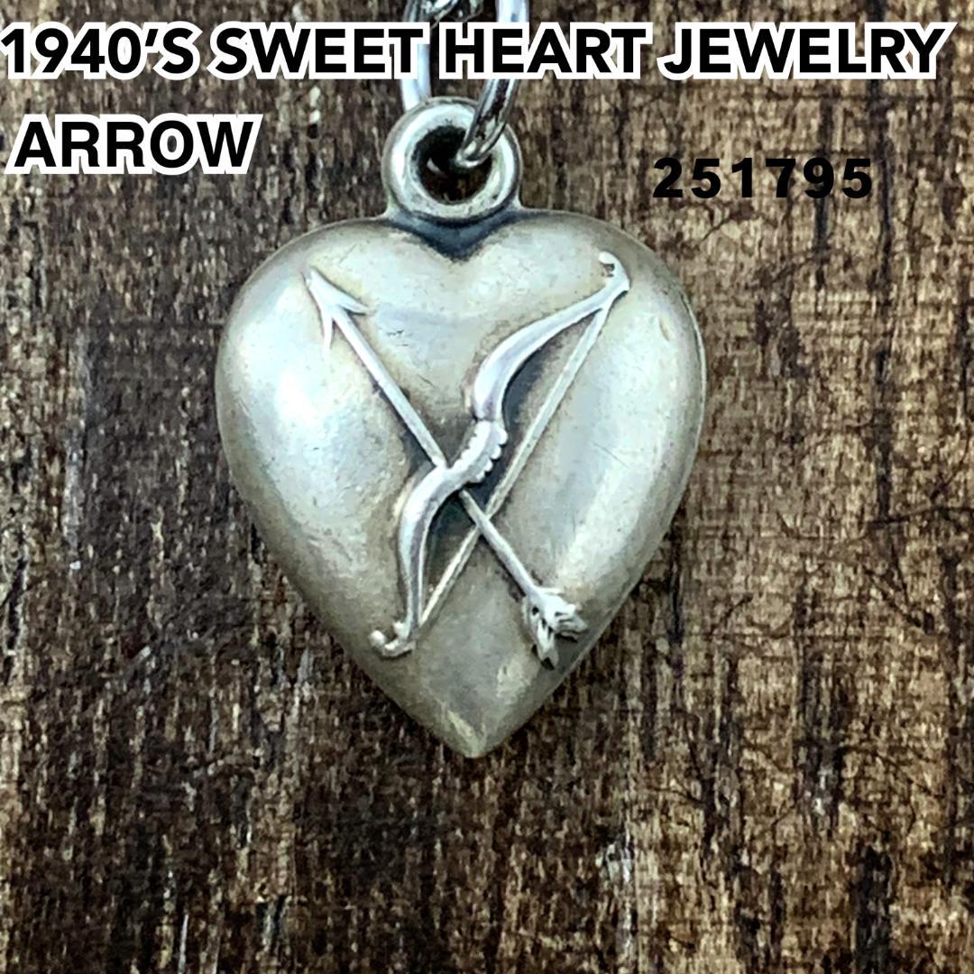 スウィートハートジュエリー アロー 弓矢 シルバー ヴィンテージネックレス