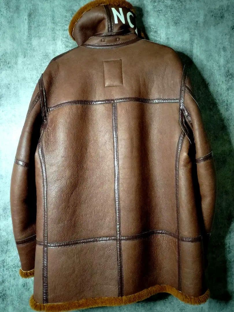 NICOLE CLUB リアルムートン コート ジャケット 裏ボア 稀少