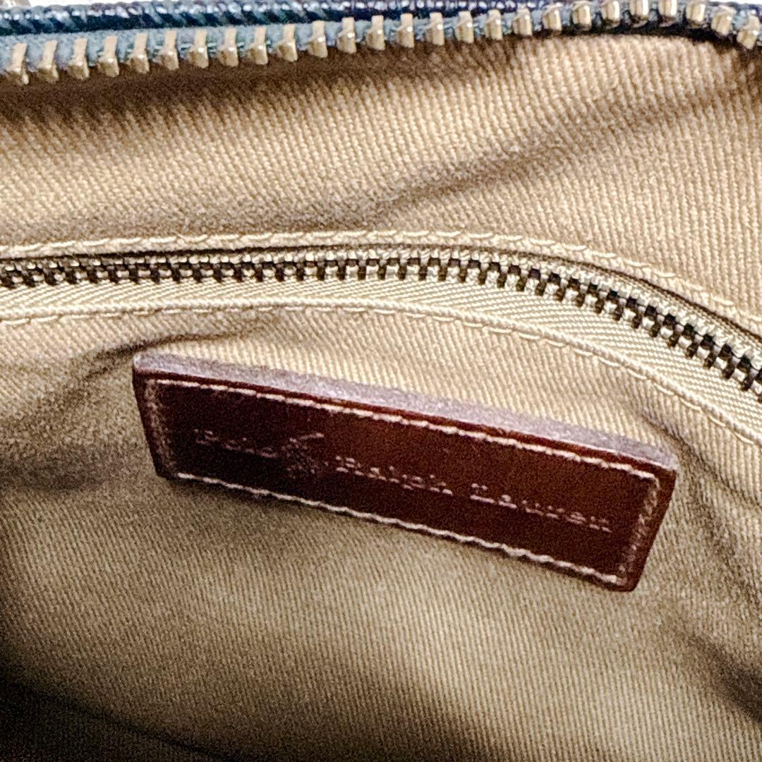 美品✨ POLO RALPH LAUREN ミニ ボストン バッグ チェック