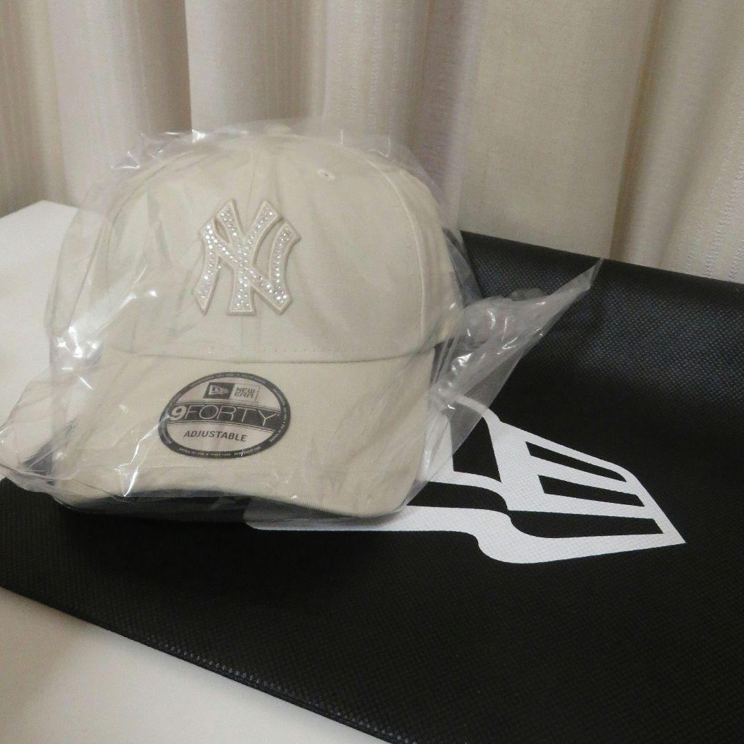 9FORTY Rhinestone ニューヨーク・ヤンキース ギフトバック付き