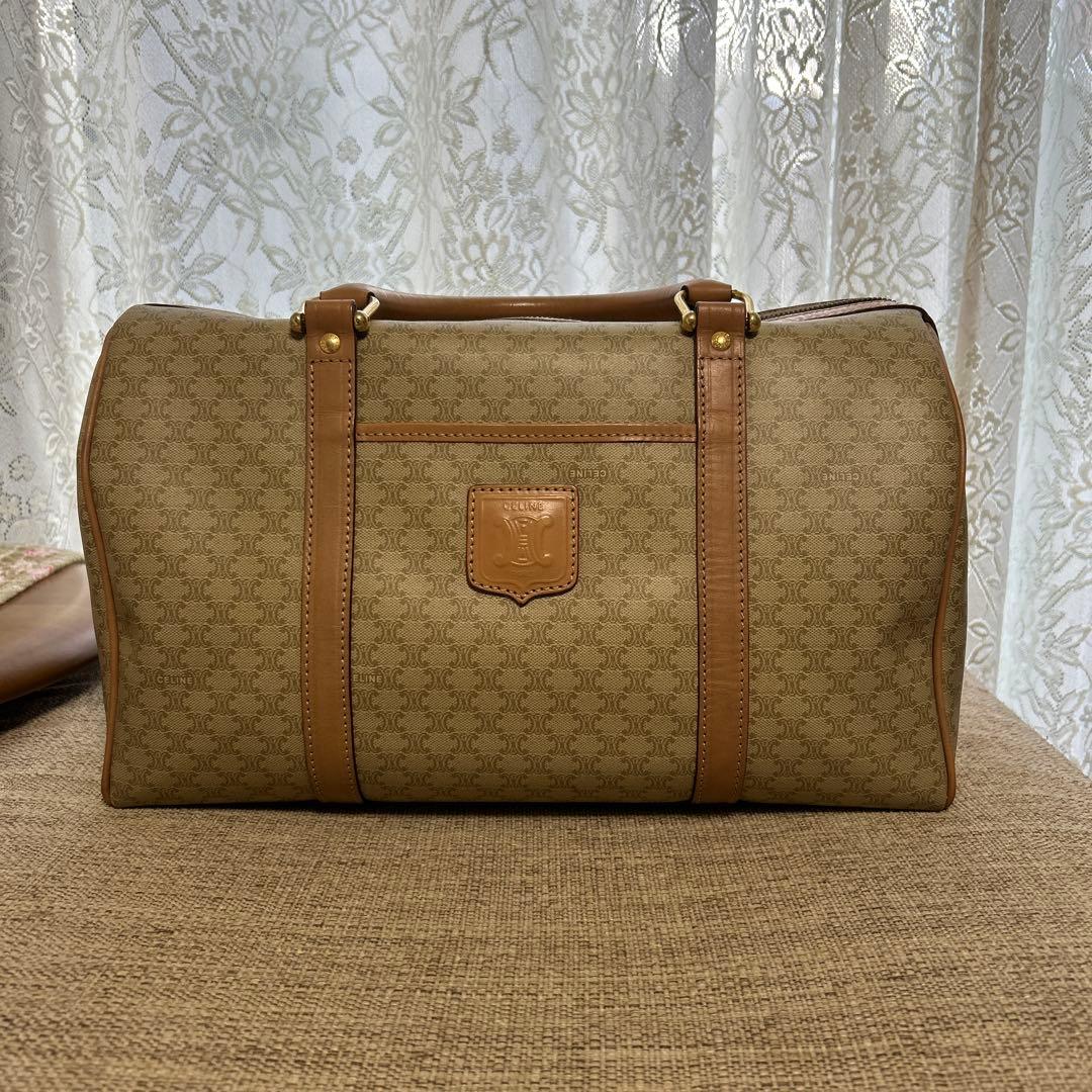 セリーヌ　ボストンバック　マカダム